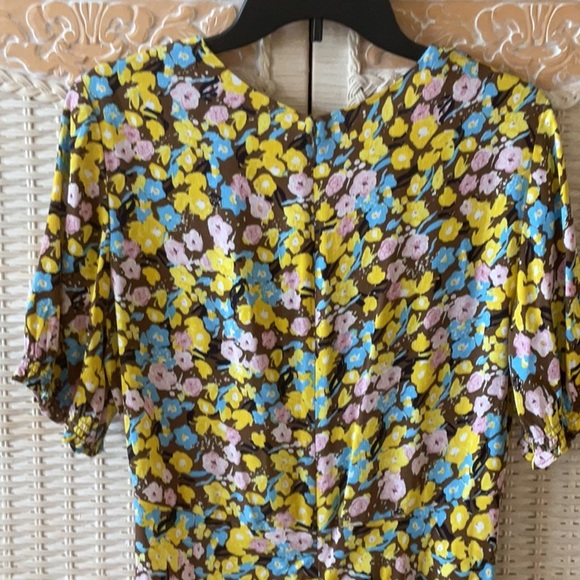 Gorgeous Diane Von Furstenberg Dress 👗💛🤎💜 - Picture 8 of 13